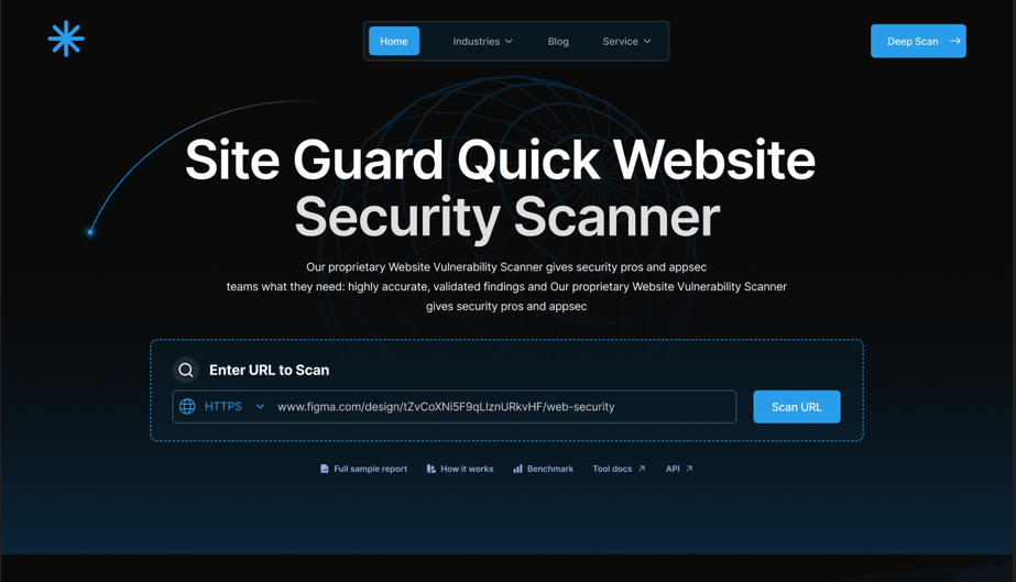 Site Guard Security Scanner